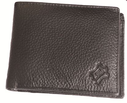 W029 Black color leather wallet